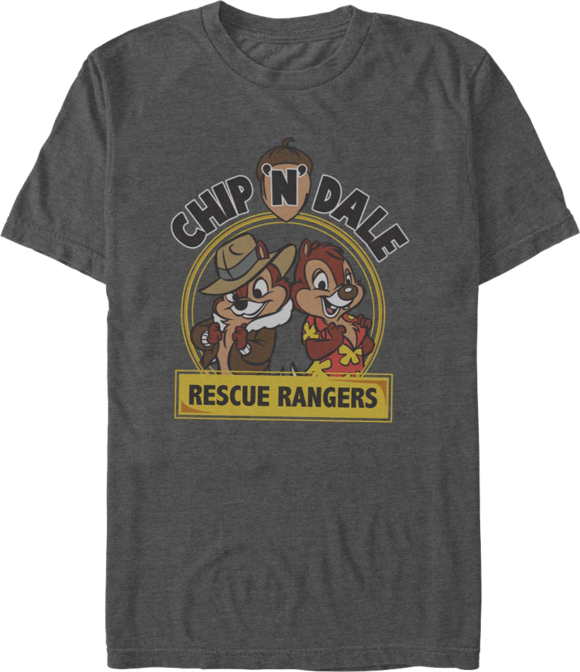 Vintage Logo Chip 'n Dale Rescue Rangers T-Shirt