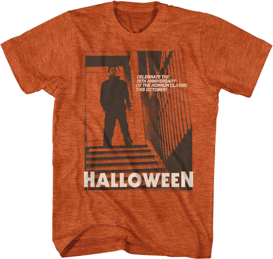 Vintage Michael Myers Staircase Halloween T-Shirt