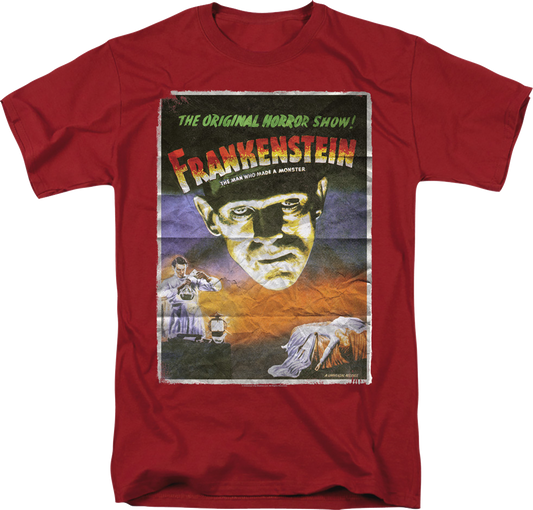 Vintage Movie Poster Frankenstein T-Shirt