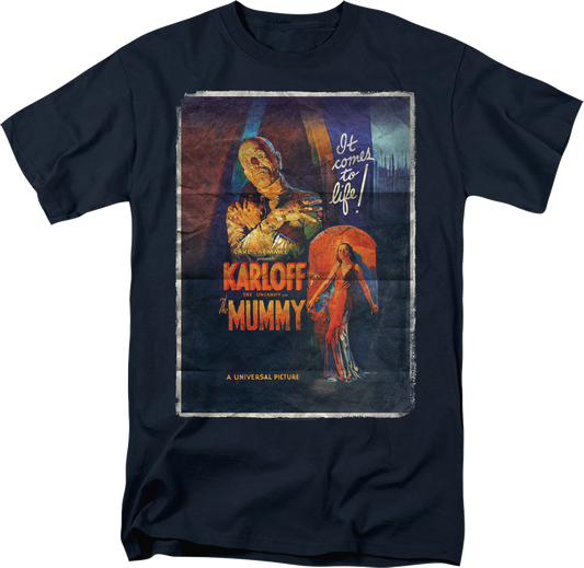 Vintage Movie Poster The Mummy T-Shirt