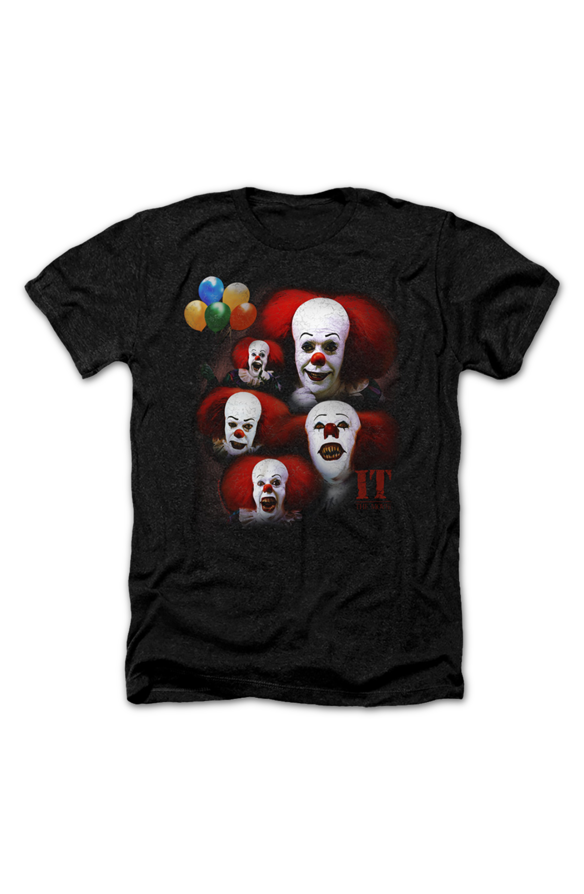Vintage Pennywise Clown Collage IT Shirt