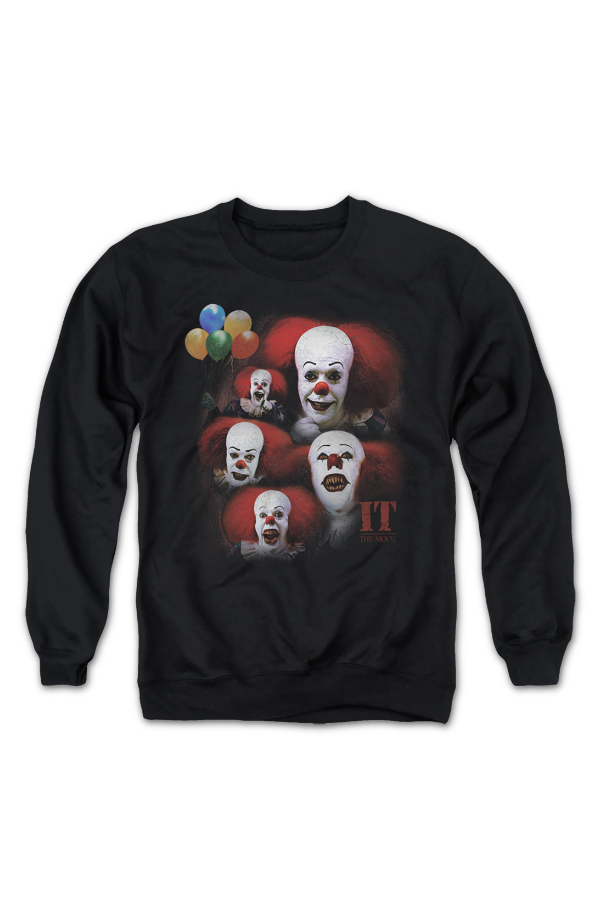 Vintage Pennywise Clown Collage IT Sweatshirt