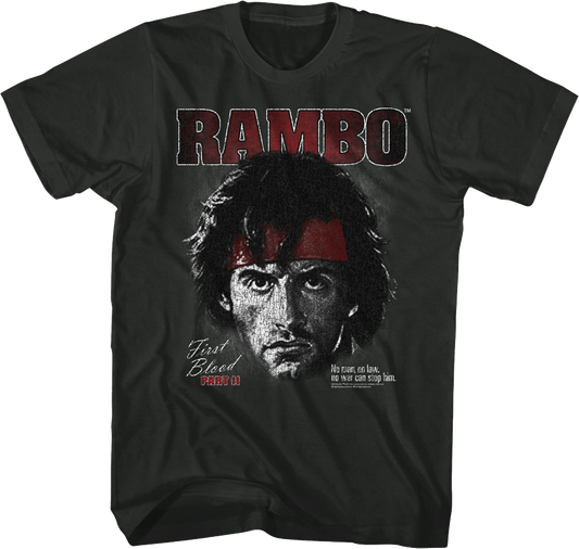 Vintage Portrait Rambo T-Shirt