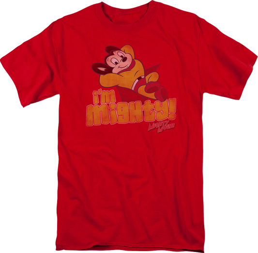 Vintage Red Mighty Mouse T-Shirt