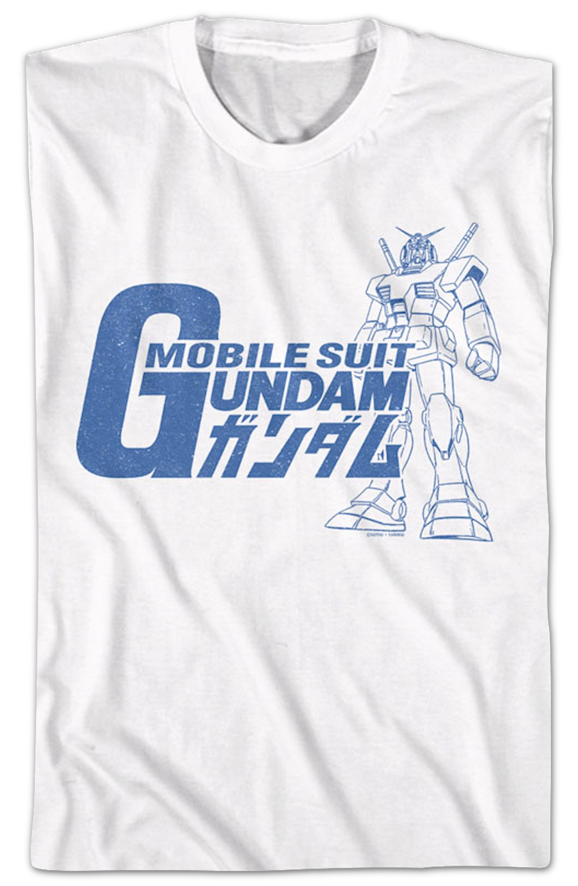 Vintage RX-78-2 Sketch Gundam T-Shirt