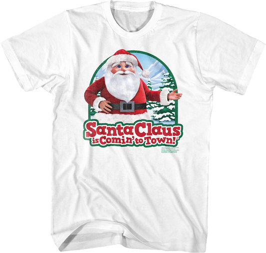 Vintage Santa Claus Is Comin' To Town T-Shirt