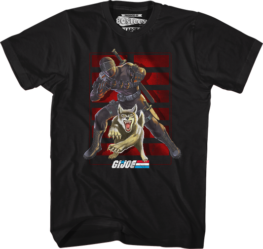 Vintage Snake Eyes & Timber GI Joe T-Shirt