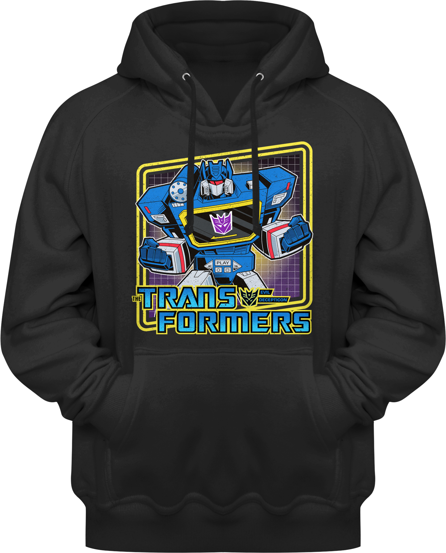 Vintage Soundwave Transformers Pullover Hoodie