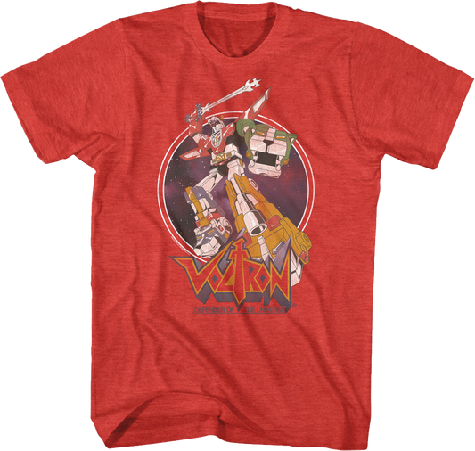 Vintage Space Circle Voltron T-Shirt