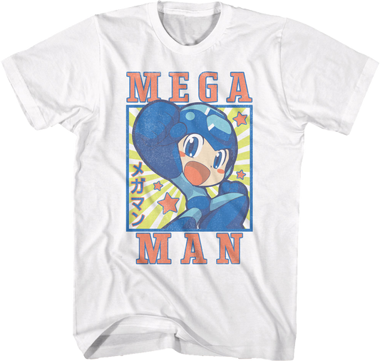 Vintage Stars Mega Man T-Shirt