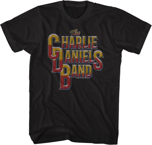 Vintage Style Logo Charlie Daniels Band T-Shirt