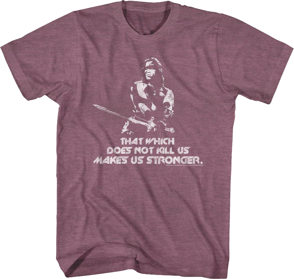 Vintage That Which Does Not Kill Us Conan The Barbarian T-Shirt
