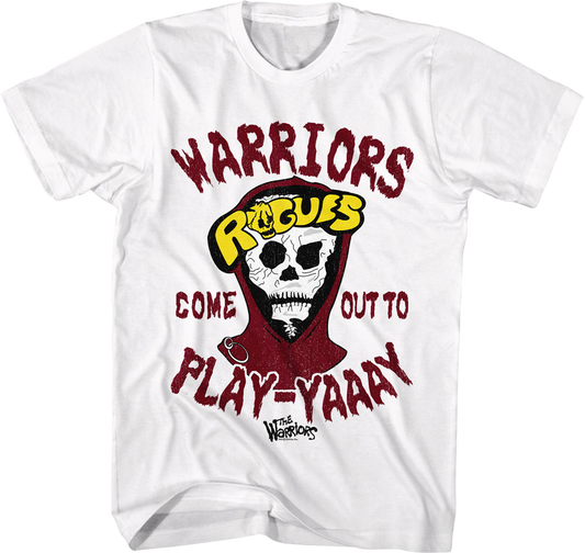 Vintage Warriors Come Out To Play-Yaaay Warriors T-Shirt