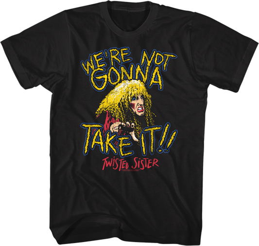 Vintage We're Not Gonna Take It Twisted Sister T-Shirt