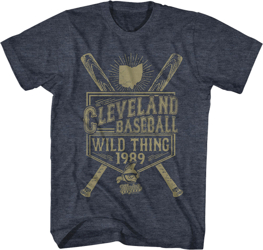 Vintage Wild Thing Cleveland Baseball Major League T-Shirt