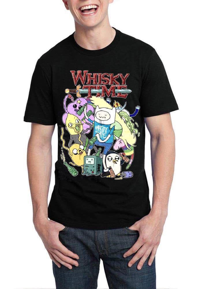 Adventure Time Whiskey Time T-Shirt Hoodie, Sweatshirt | VibeTeeNation.com