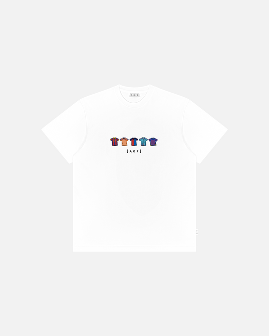 Barcelona Printed Classics White Tee
