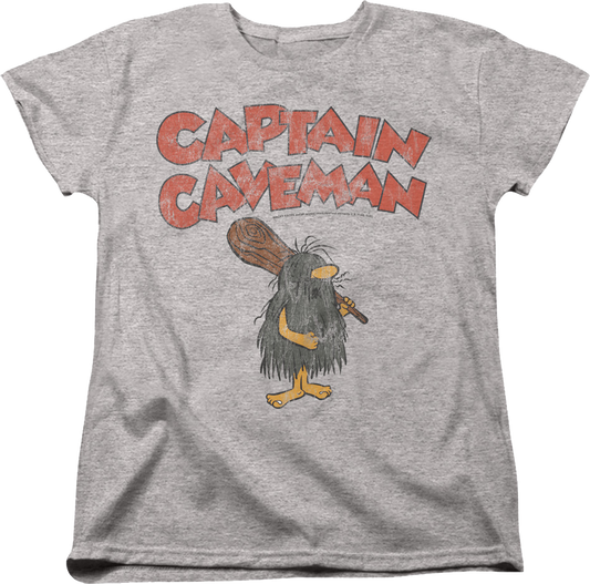 Womens Vintage Captain Caveman Shirt