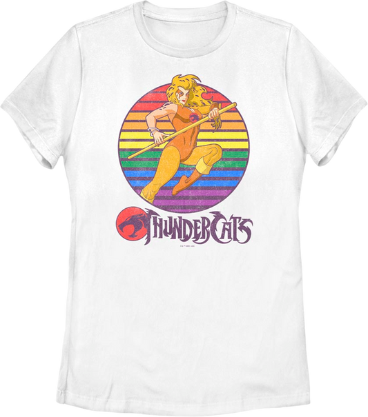 Womens Vintage Cheetara Action Pose ThunderCats Shirt