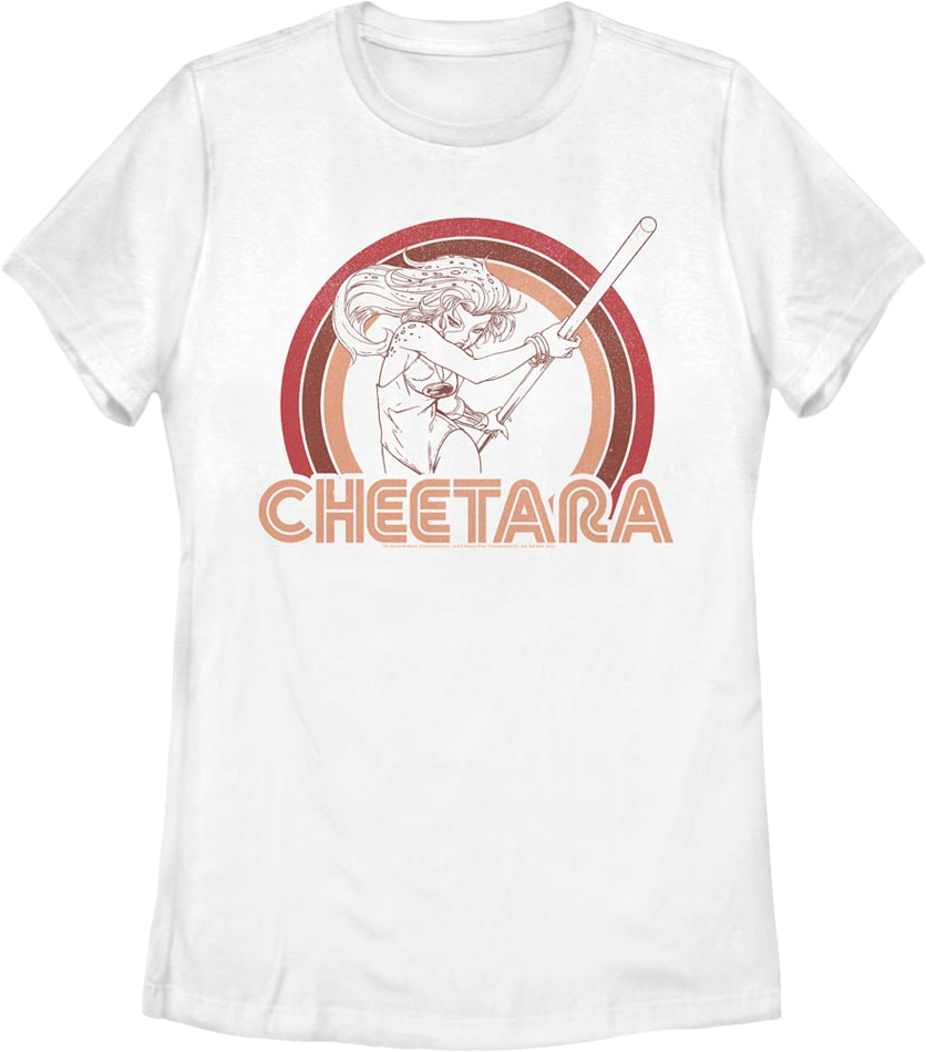 Womens Vintage Cheetara ThunderCats Shirt