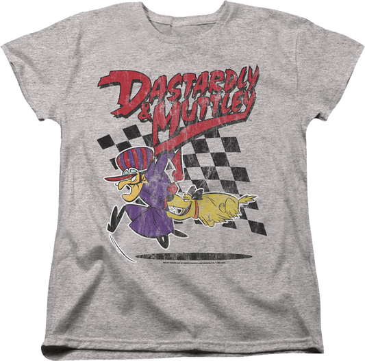 Womens Vintage Dastardly & Muttley Wacky Races Shirt