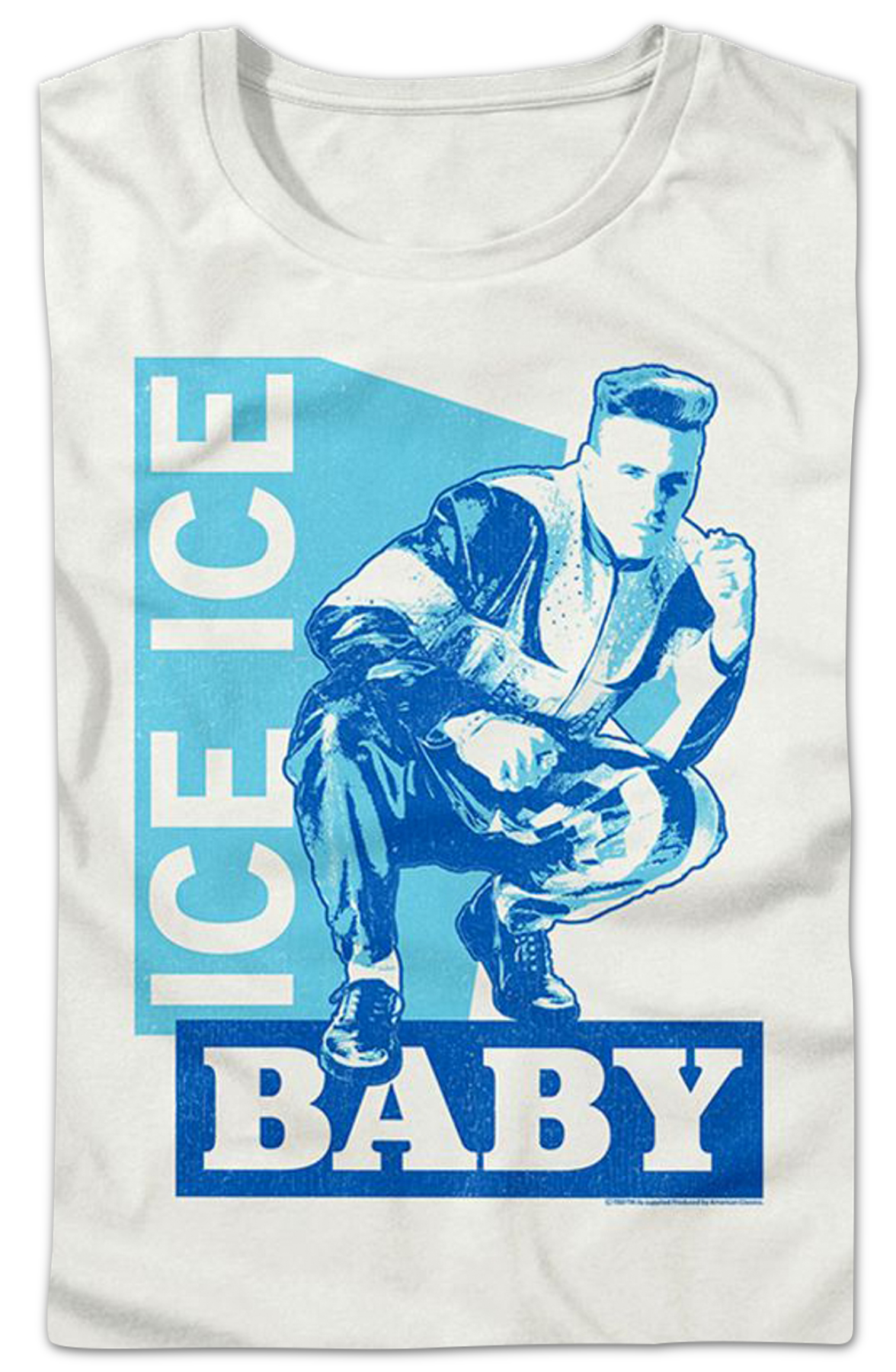 Womens Vintage Ice Ice Baby Vanilla Ice Shirt