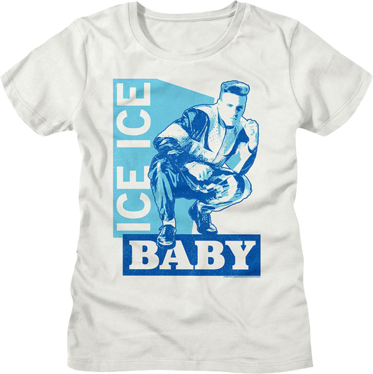 Womens Vintage Ice Ice Baby Vanilla Ice Shirt