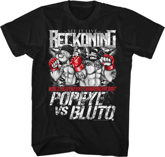 World Heavyweight Championship Bout Popeye T-Shirt