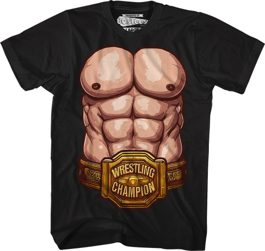 Wrestling Champion Abs T-Shirt