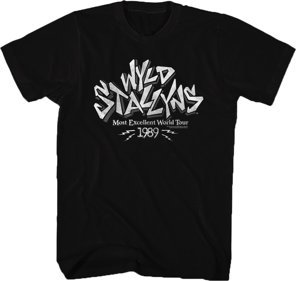 Wyld Stallyns Excellent Tour Shirt