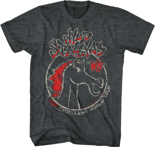 Wyld Stallyns Most Excellent World Tour Bill and Ted T-Shirt