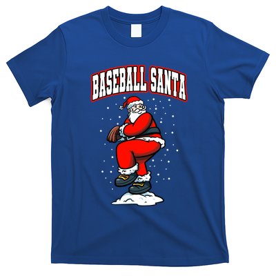Xmas Pitcher Santa Claus Christmas Baseball Gift T-Shirt Hoodie, Sweatshirt | VibeTeeNation.com