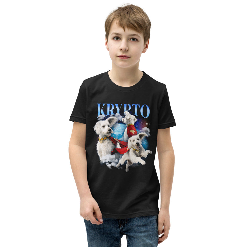 SUPERMAN (2025 Movie) Krypto Heartthrob Youth T-Shirt