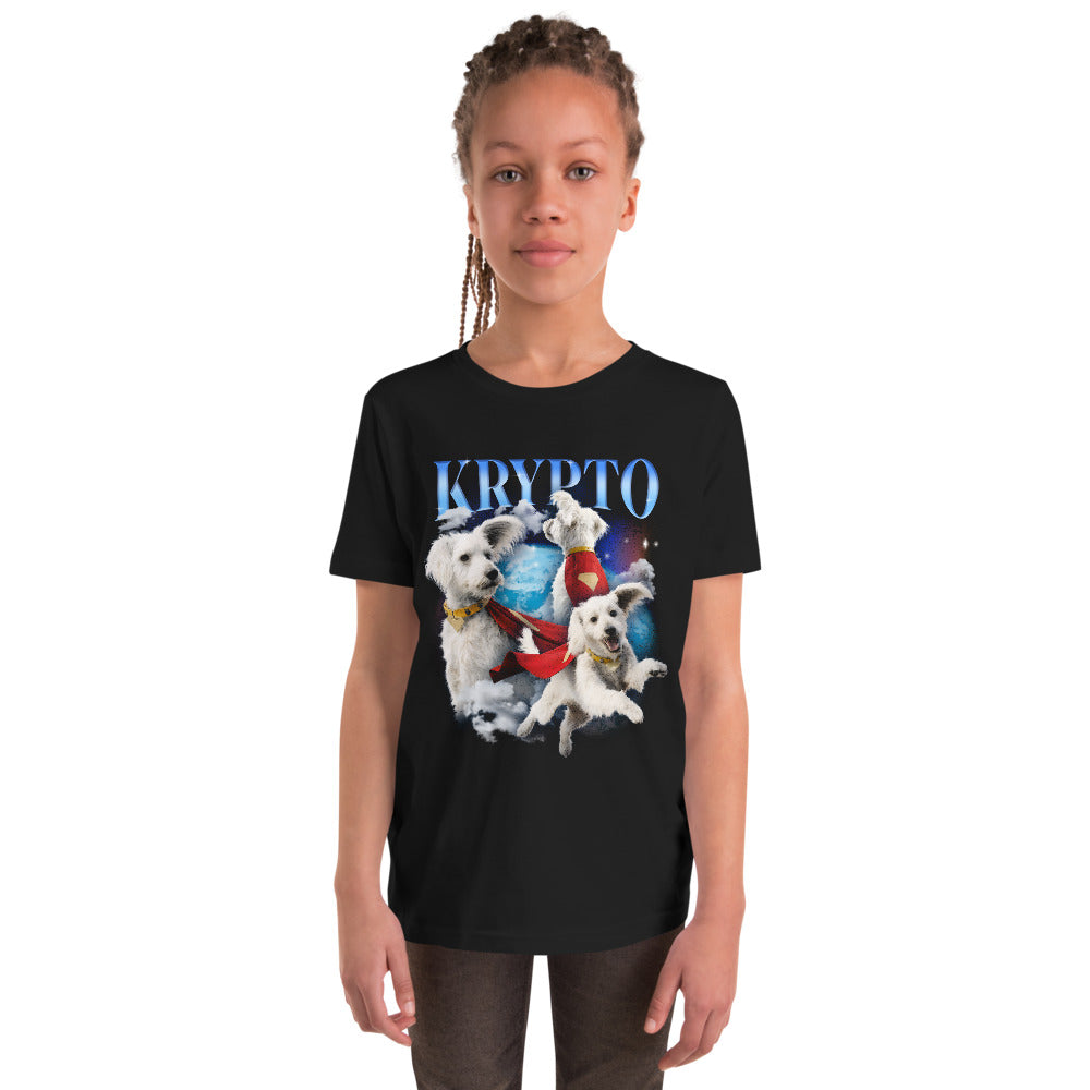 SUPERMAN (2025 Movie) Krypto Heartthrob Youth T-Shirt